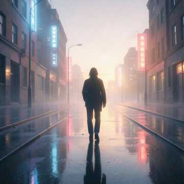 霓虹影子