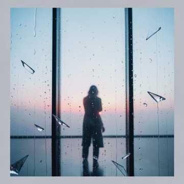 雨丝敲窗棂