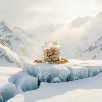 雪山下虫草