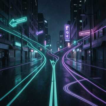 闪烁转弯