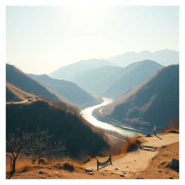 山路吹开