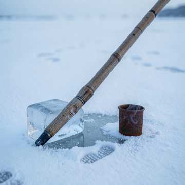 雪钓