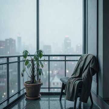剥落的雨声