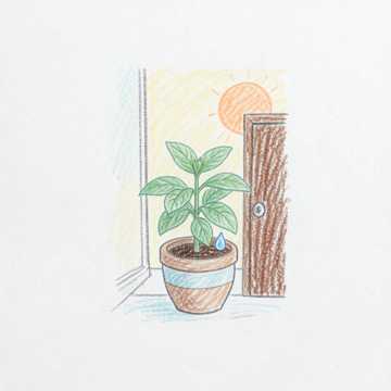 小植物，陪我住下