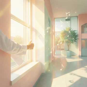 梧桐光影间