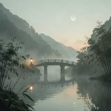天黑了