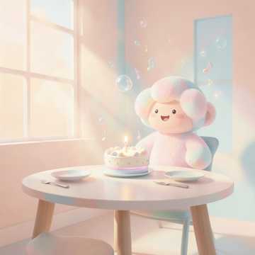 蛋糕上的音符