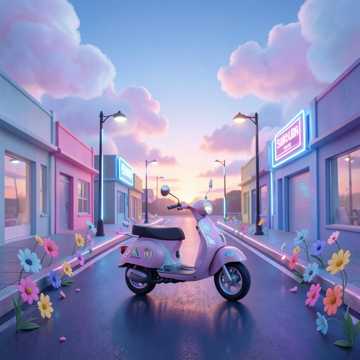 电瓶小马达