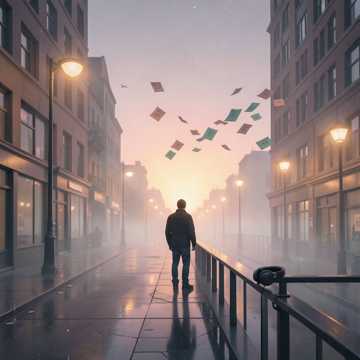 晚风寄信