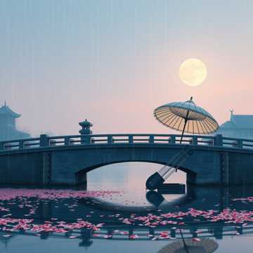 烟雨折柳