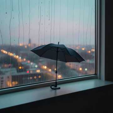 雨中的世界