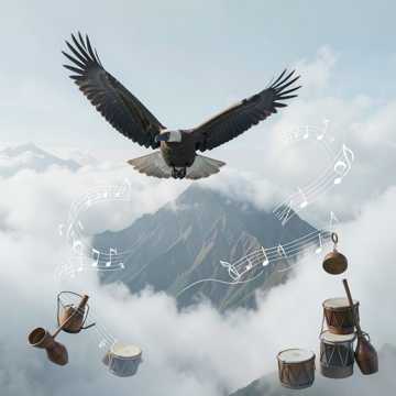 Condor Over Peak