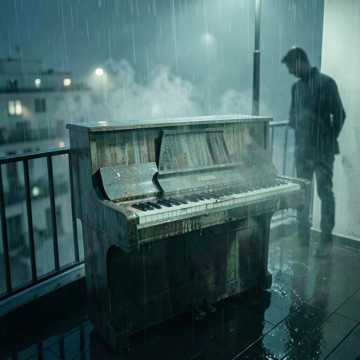 旧钢琴的雨声