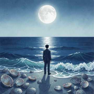 海与天的眼泪