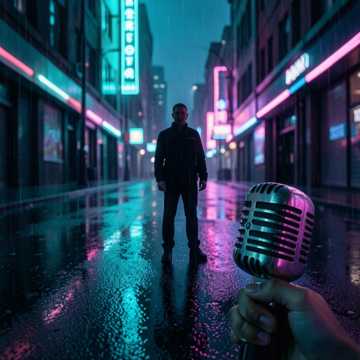霓虹烫伤影子