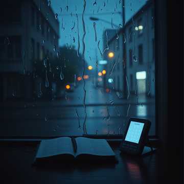 雨敲湿窗