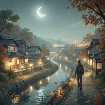 月色漫过故乡
