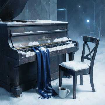 琴键落雪时
