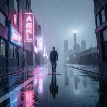 霓虹暴雨