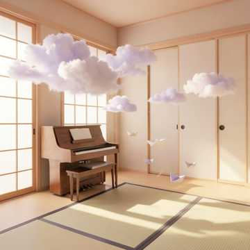 蒲团上的云