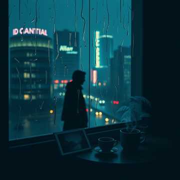 雨还没停那扇窗