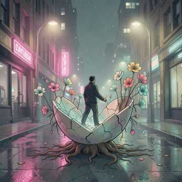 摔破的保护壳