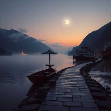 晚山