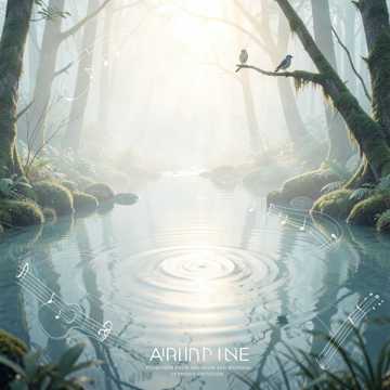 A quiet stream in the forest