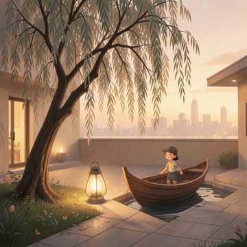 槐花香里慢时光