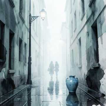 烟雨染青瓷