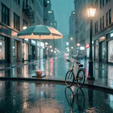 雨停了那杯茶