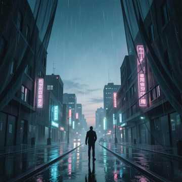 晚风剪影
