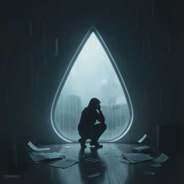 屋檐滴雨