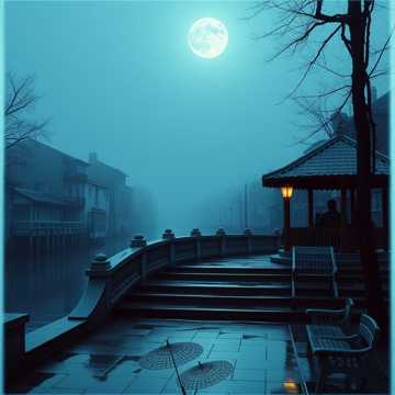 月碎清影
