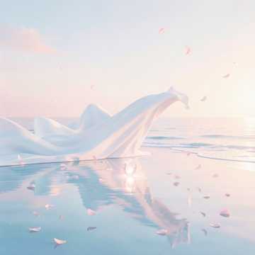 白無垢の海
