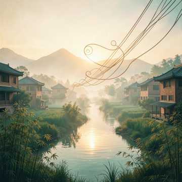 菊香绕白河