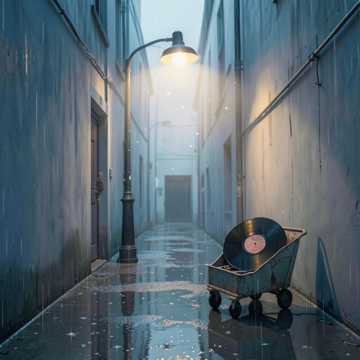 旧唱片与雨天-版本2