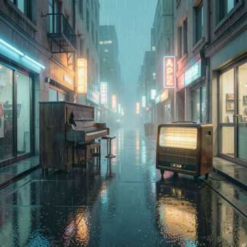 霓虹雨街-版本2