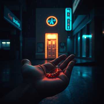 掌心的碎光