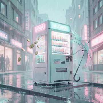 雨后自动贩卖机