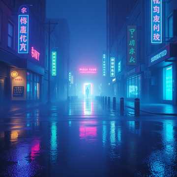 霓虹迷途客