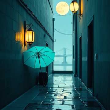 斜街风铃