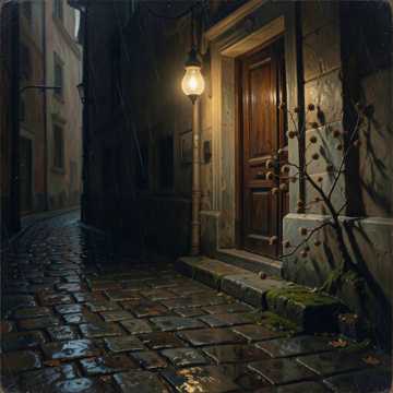 雨落青石等归人