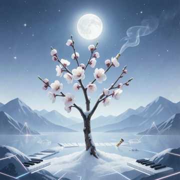 不借光的雪梅