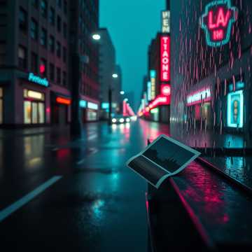 暴雨里删掉合照