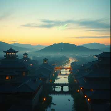 星汉垂天