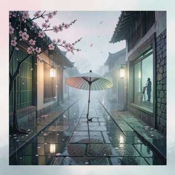 鬓上烟雨