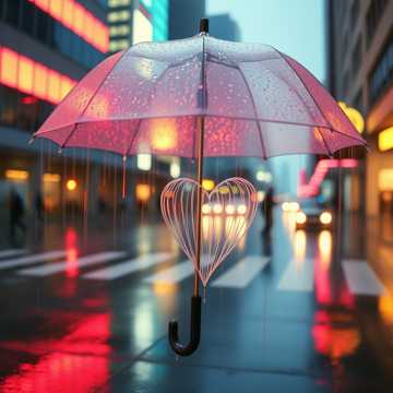 玻璃雨伞