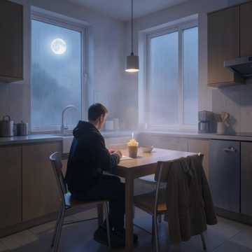 泡面凉掉的午夜