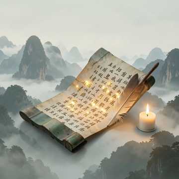 竹简敲醒山河